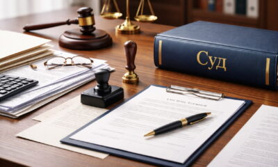 Юридическая документация на рабочем столе