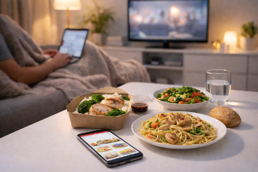 Доставка из ресторанов как привычка