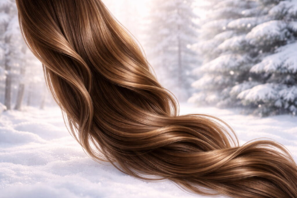 Зимний холод и здоровье волос