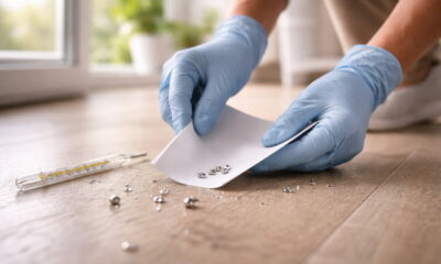 Что делать, если разбили ртутный градусник