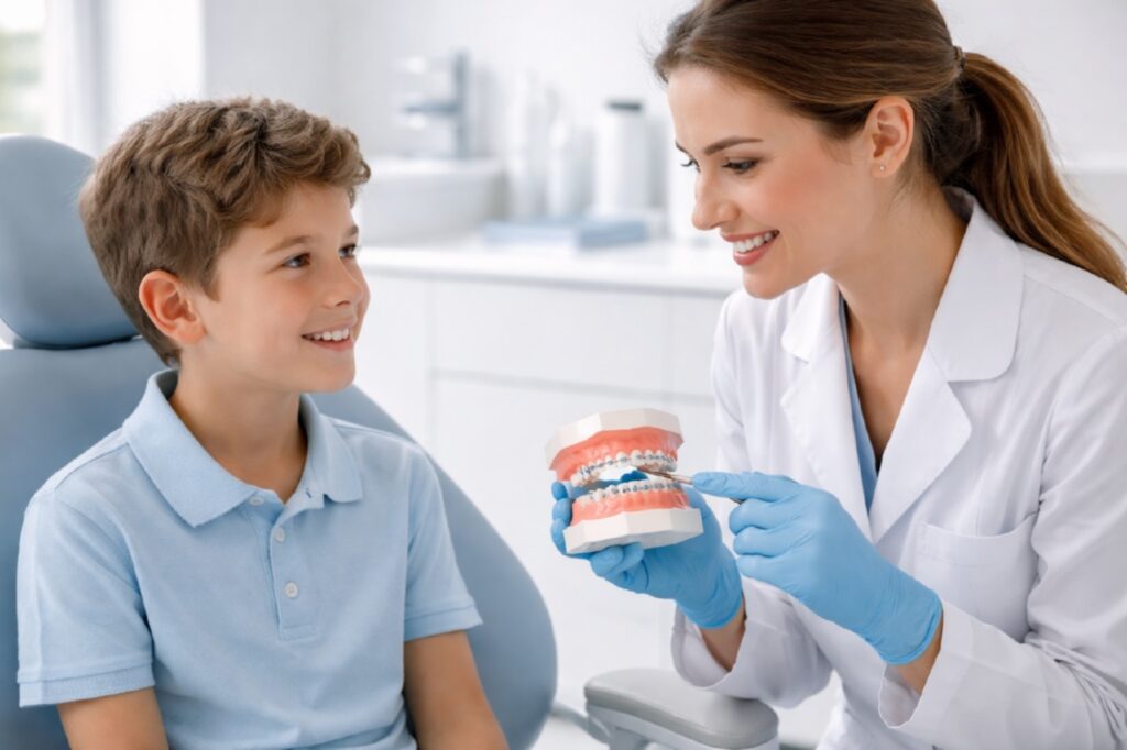 Консультация с ортодонтом для ребенка