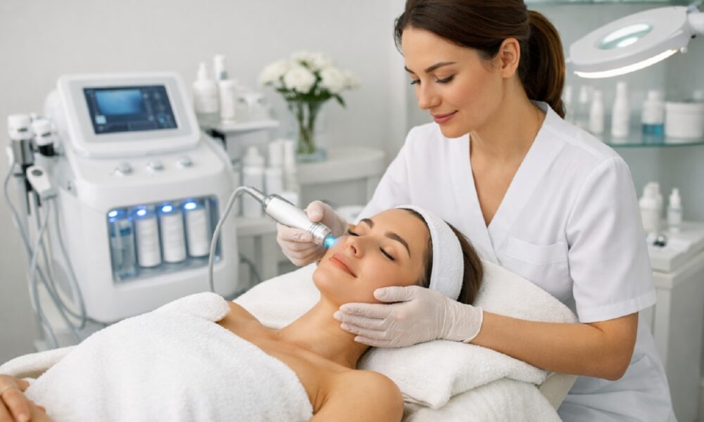 Косметический уход в современном салоне