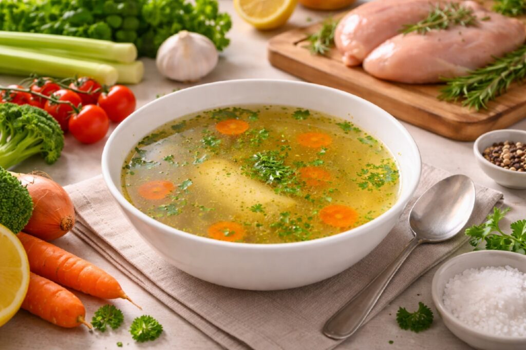 Куриный бульон