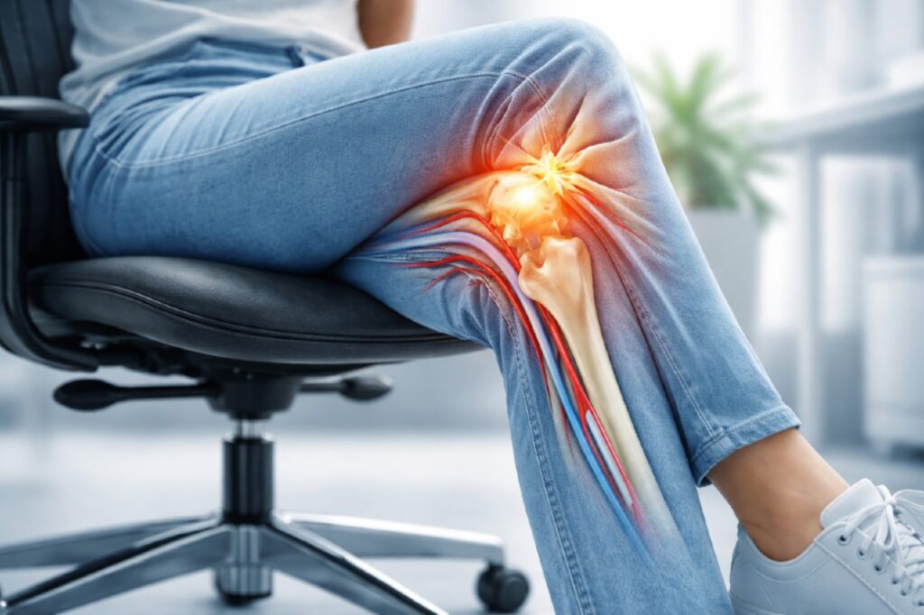 Почему нельзя сидеть нога на ногу?