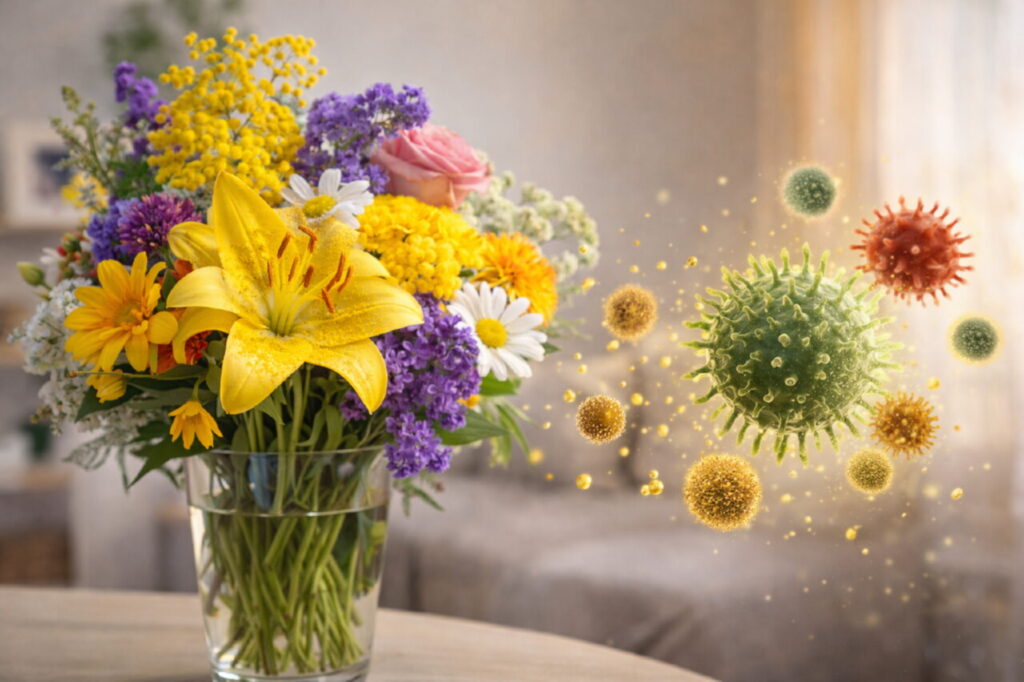 Почему цветы могут быть опасны Эксперт объясняет аллергию на букеты