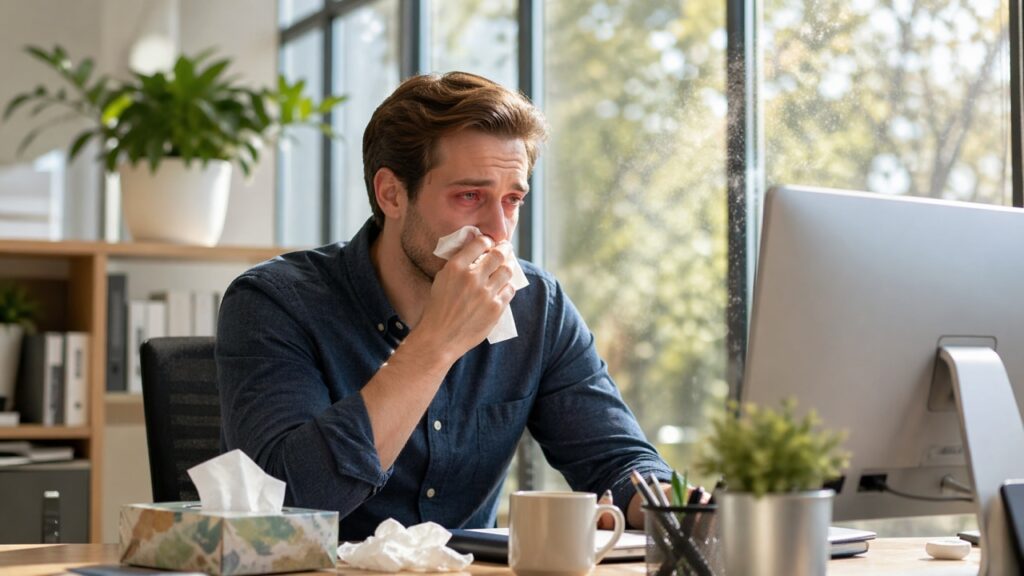 Аллергия в офисе