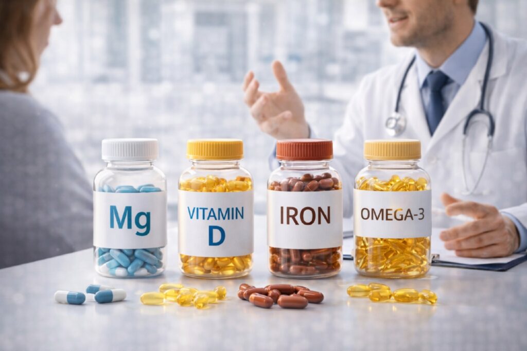 Консультация врача о витаминах и БАДах