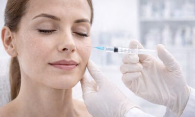 Косметическая процедура с инъекцией - Биоревитализация