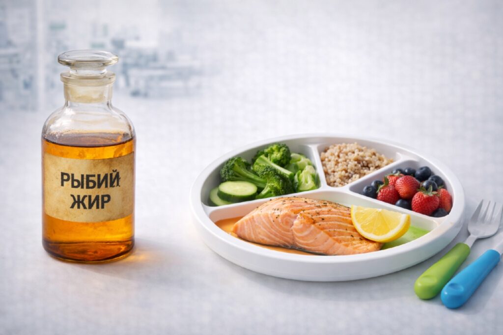Рыбий жир Сравнение старого и нового питания