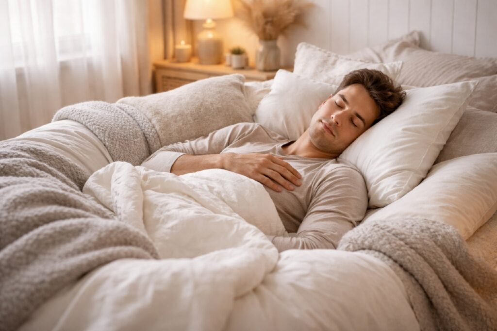 Тихий дневной сон в спальне