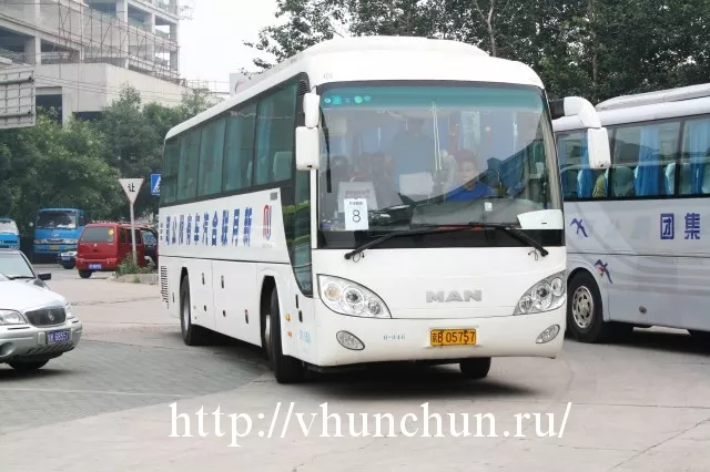 Транспортный автобус в Хуньчунь