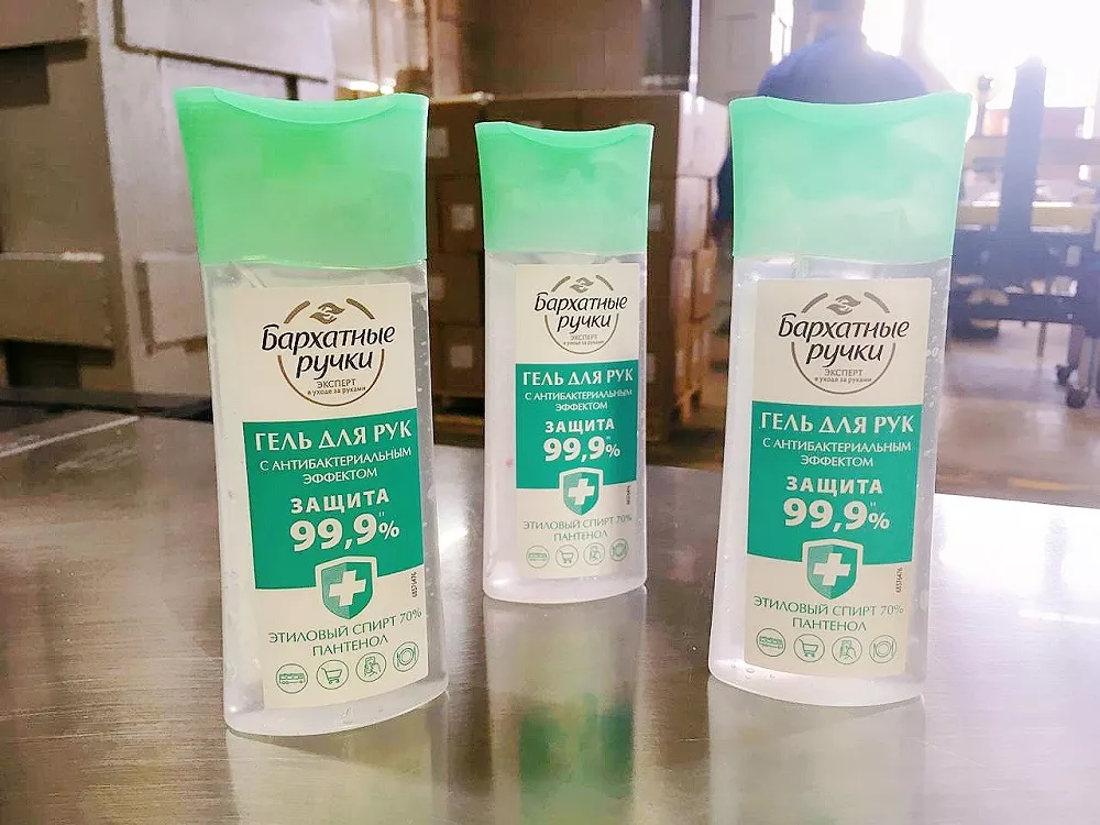 Unilever начинает производство антибактериального геля «Бархатные ручки» на контрактных мощностях в Тульской области