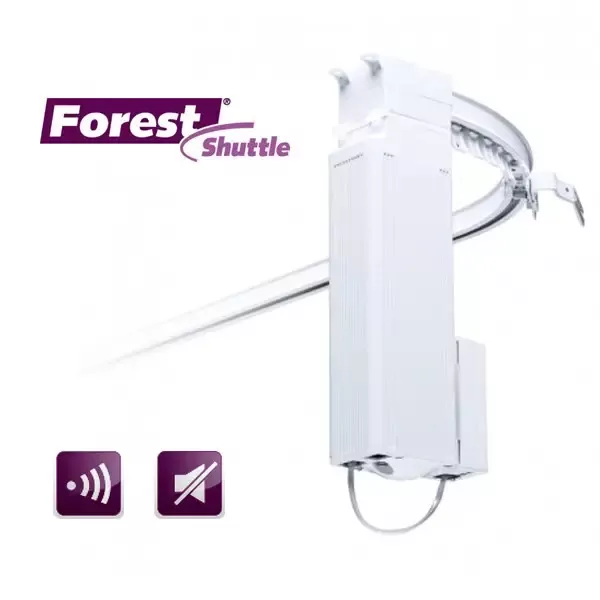 Электрокарнизы для раздвижных штор Forest Group Silent Gliss