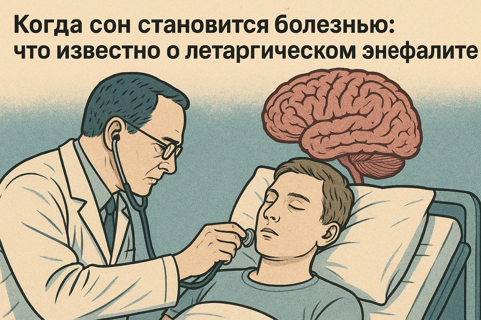 Когда сон становится болезнью: что известно о летаргическом энцефалите